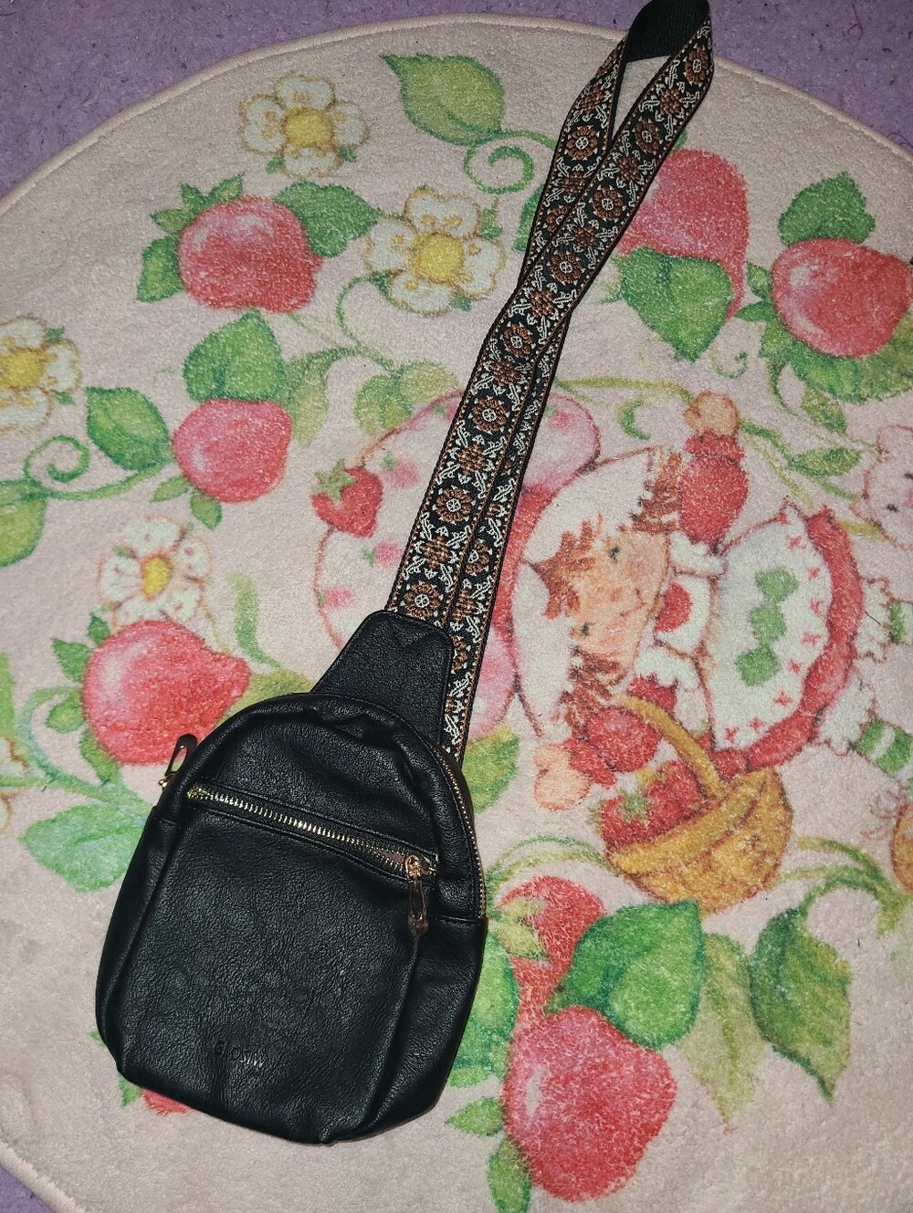 Cute Mini Indie Faux Leather Satchel/ Purse
